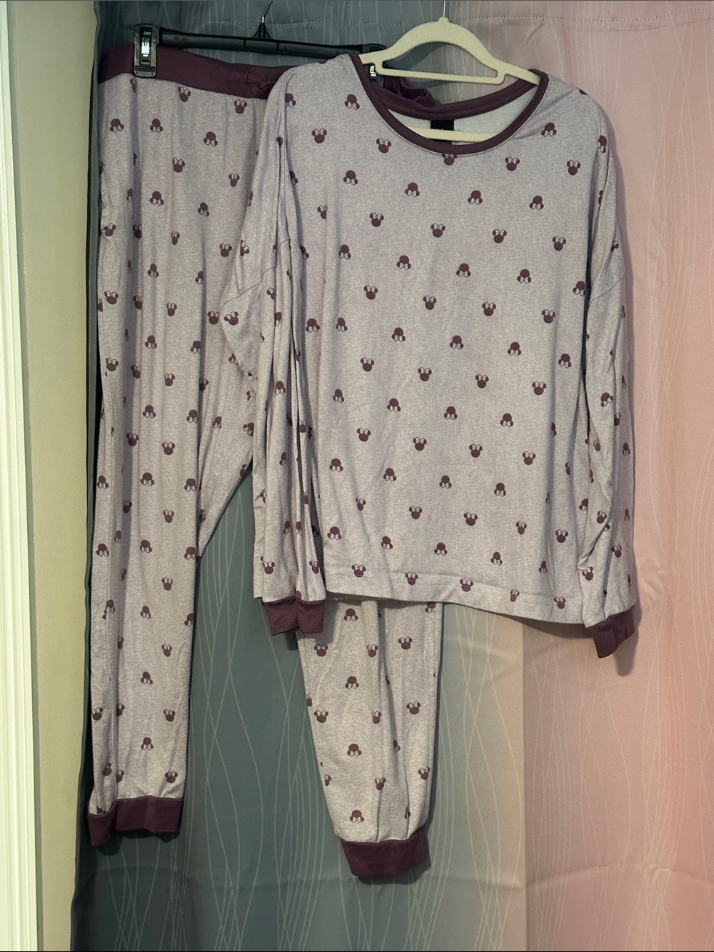 Disney Micro-Print Cozy Pajama Set